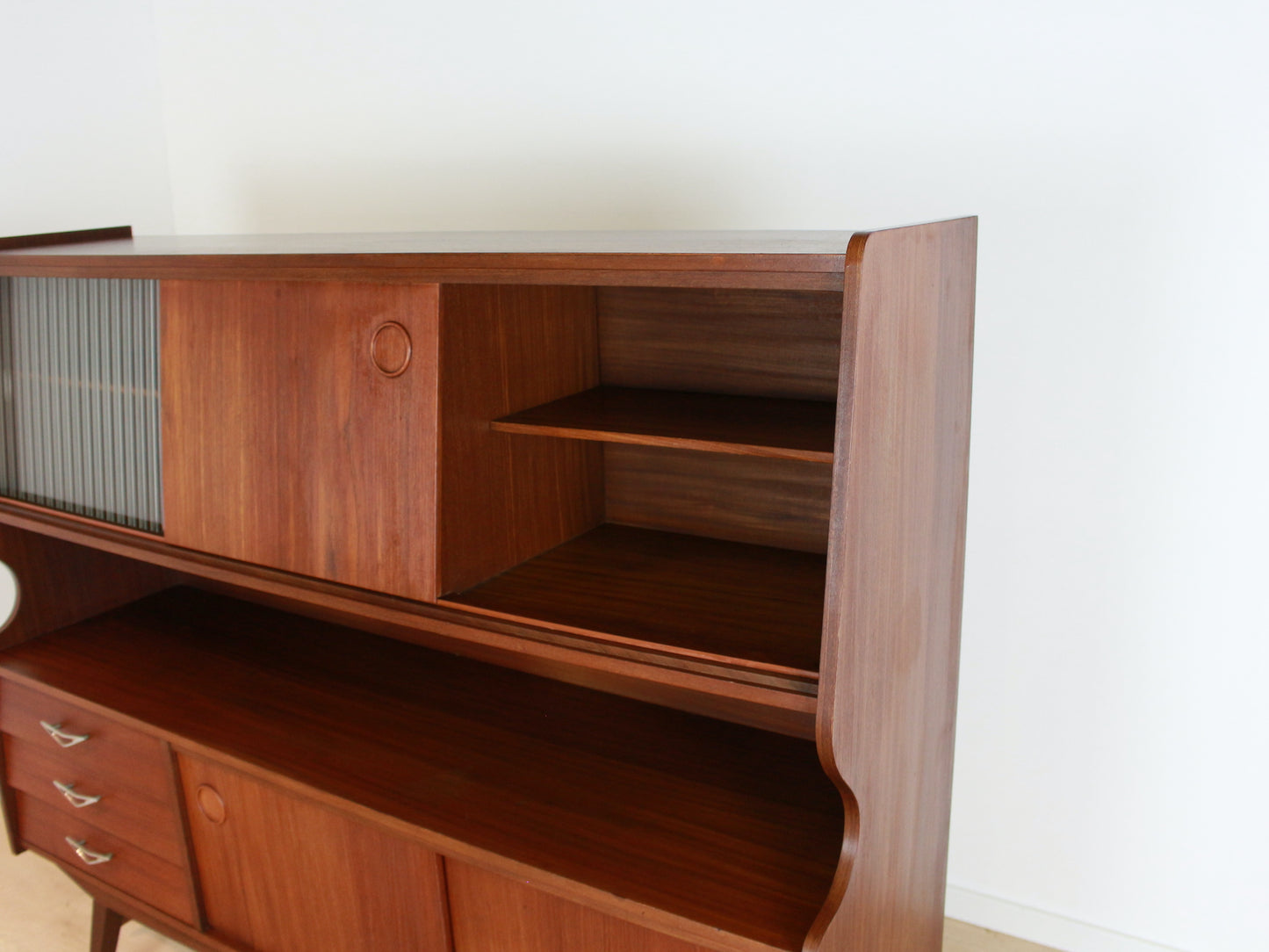 vintage teak buffetkast