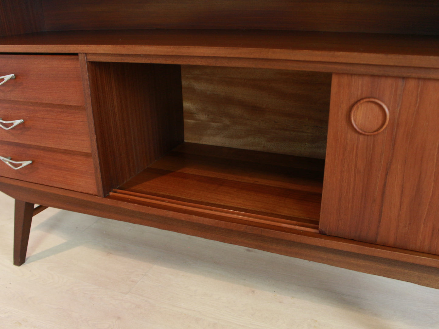 vintage teak buffetkast