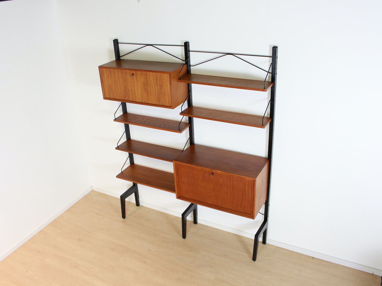 vintage Poul Cadovius wandmeubel