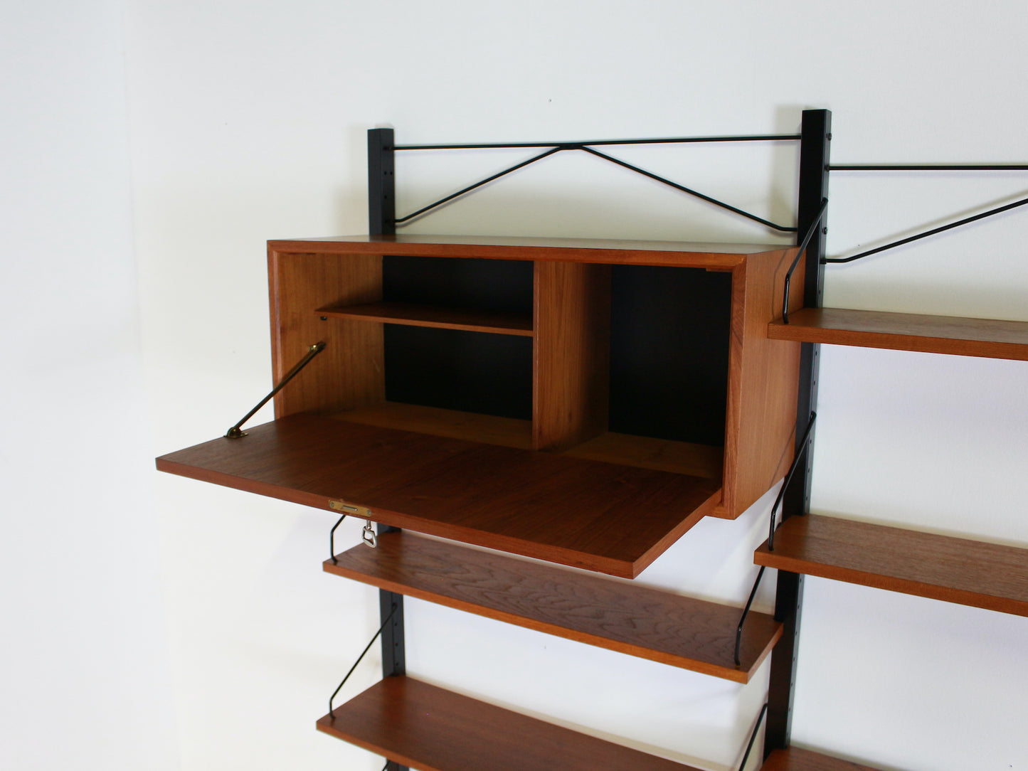 vintage Poul Cadovius wandmeubel
