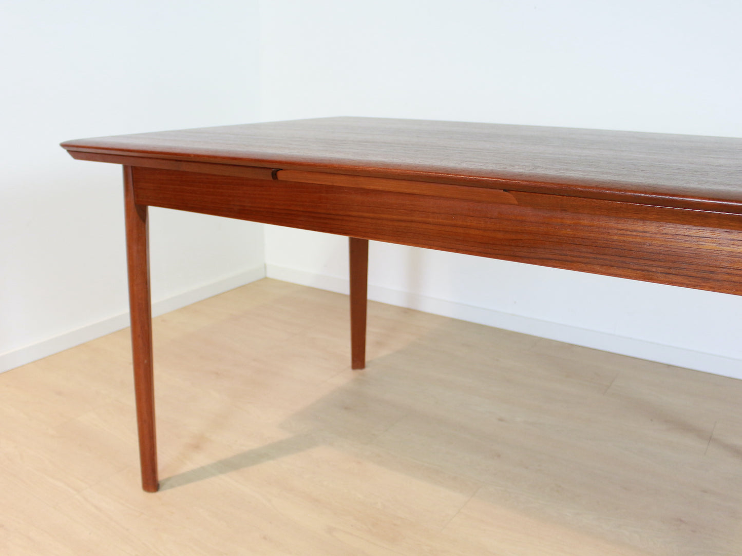 Vintage teak eettafel XL