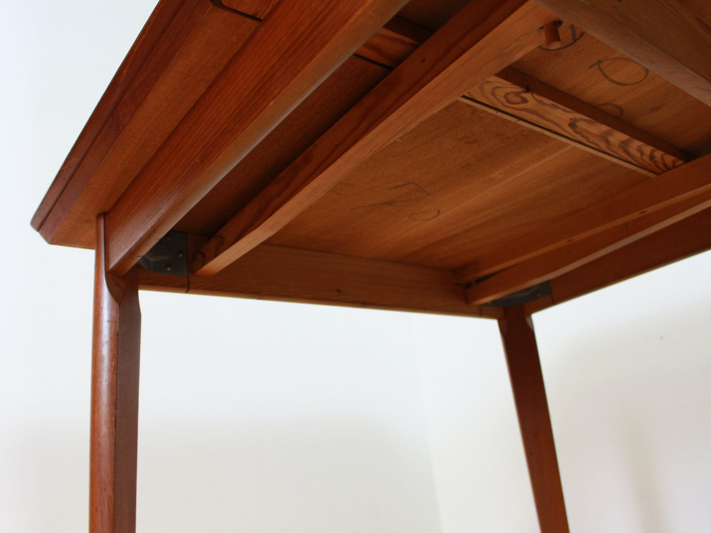 Vintage teak eettafel XL