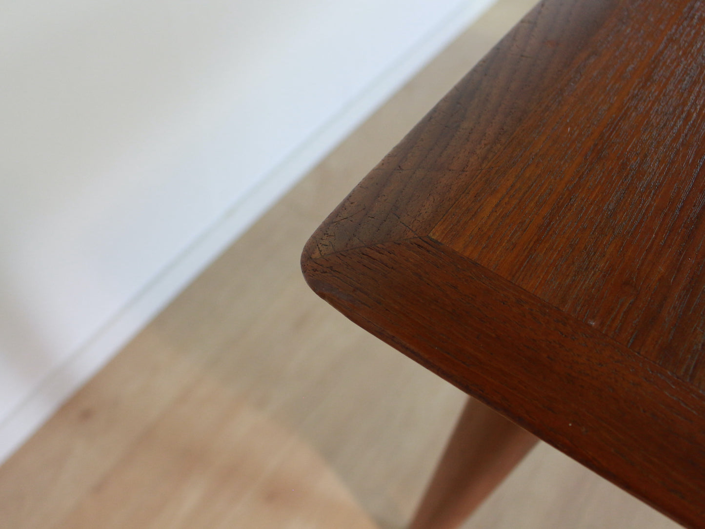 Vintage teak eettafel XL