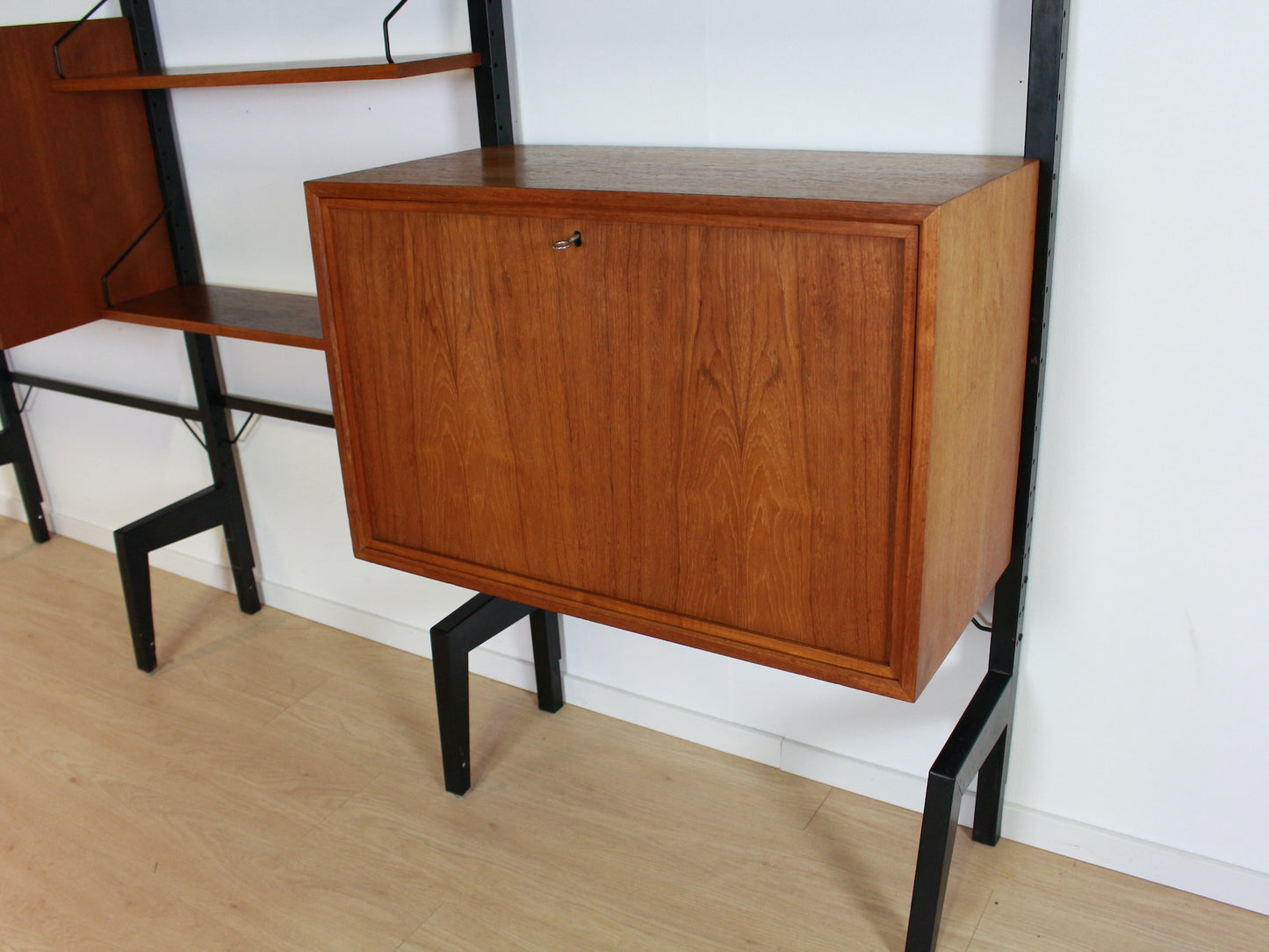 Vintage Poul Cadovius wandmeubel