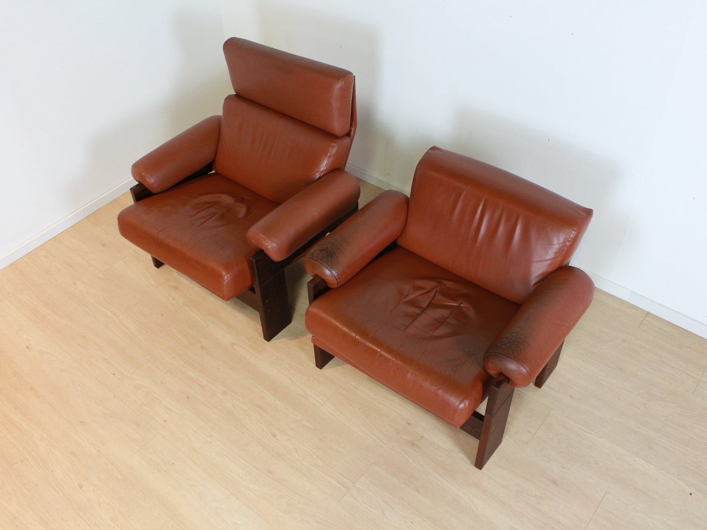 set fauteuils M. Visser Spectrum SZ73, SZ74