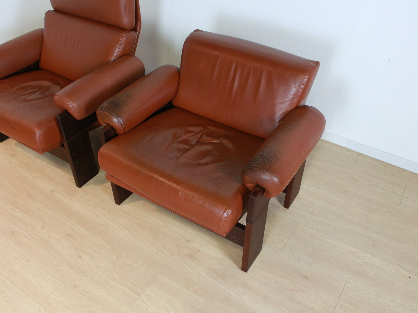 set fauteuils M. Visser Spectrum SZ73, SZ74