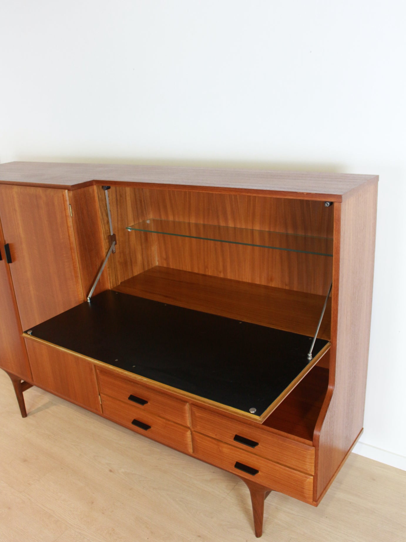 vintage highboard kast