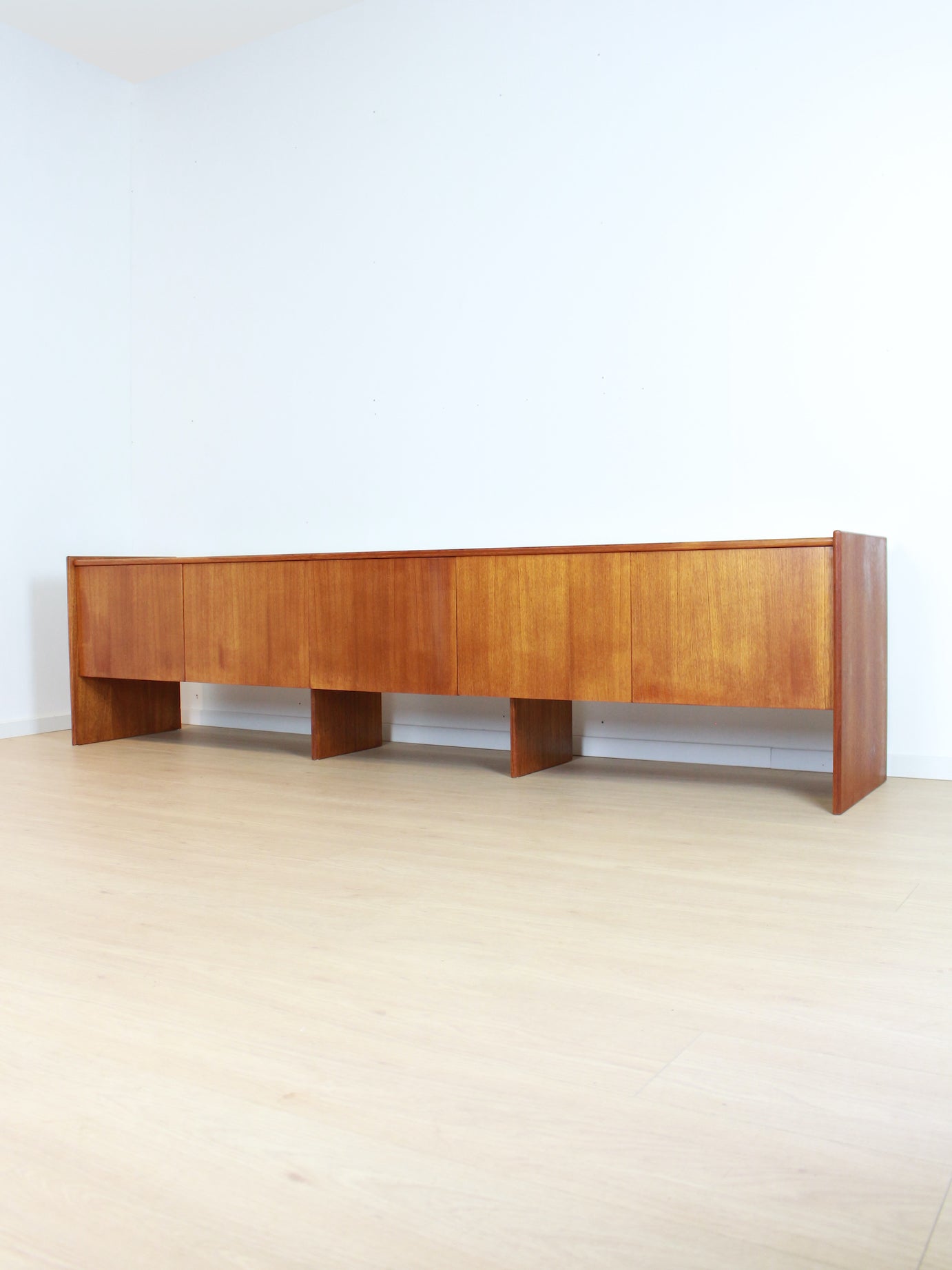teak dressoir laag xxl