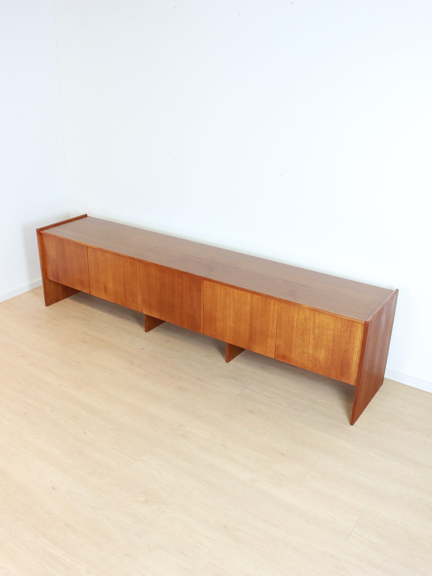 teak dressoir laag xxl