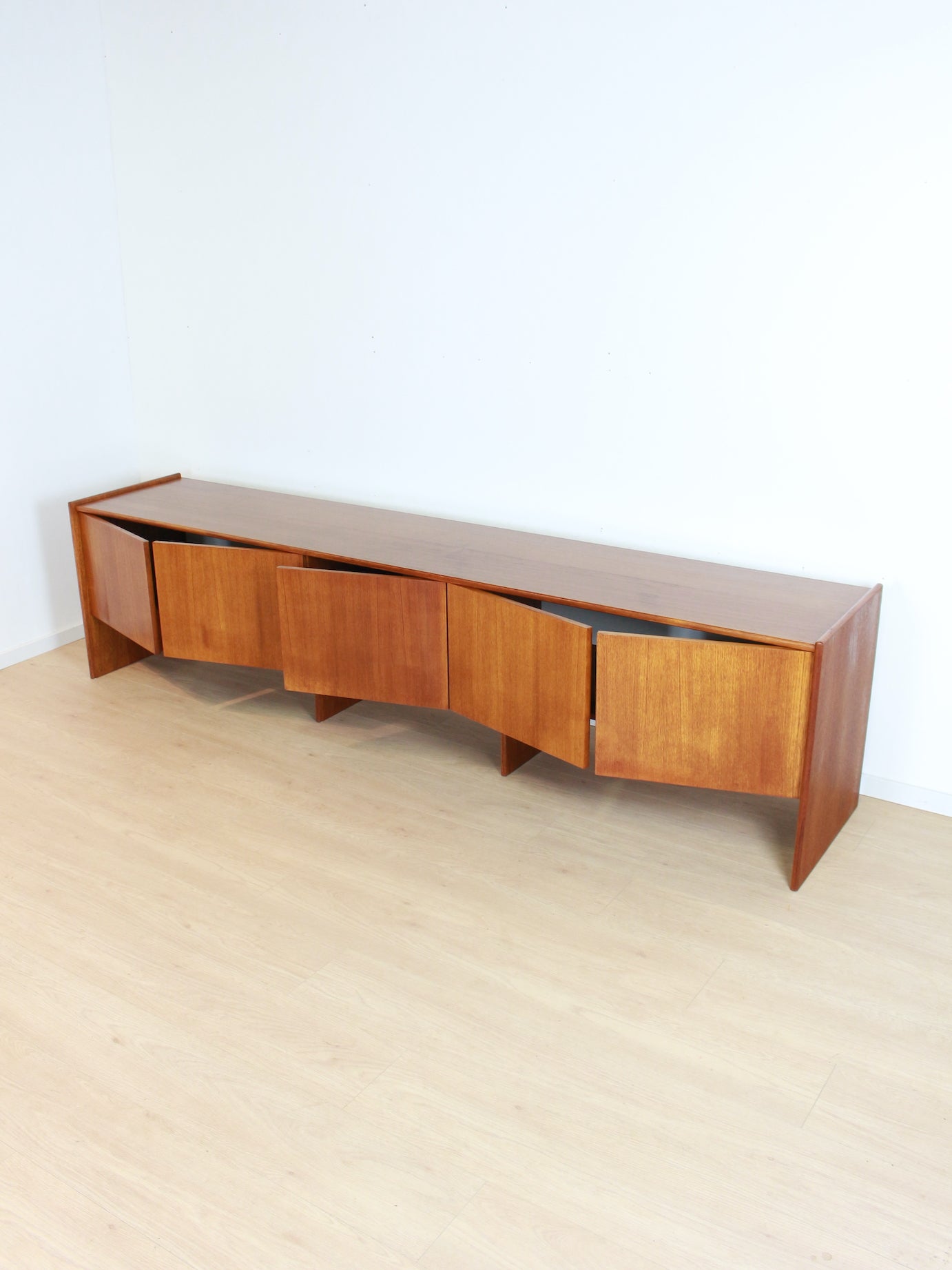 teak dressoir laag xxl