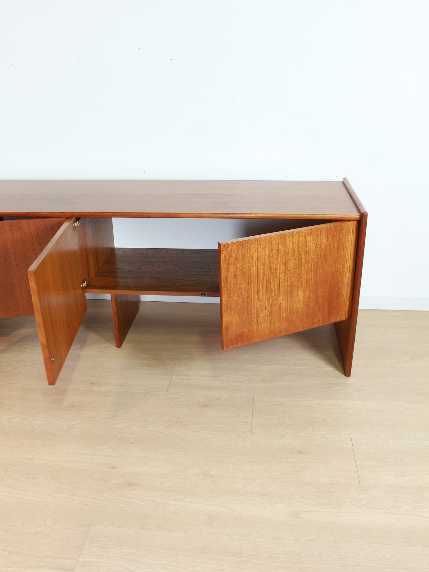 teak dressoir laag xxl