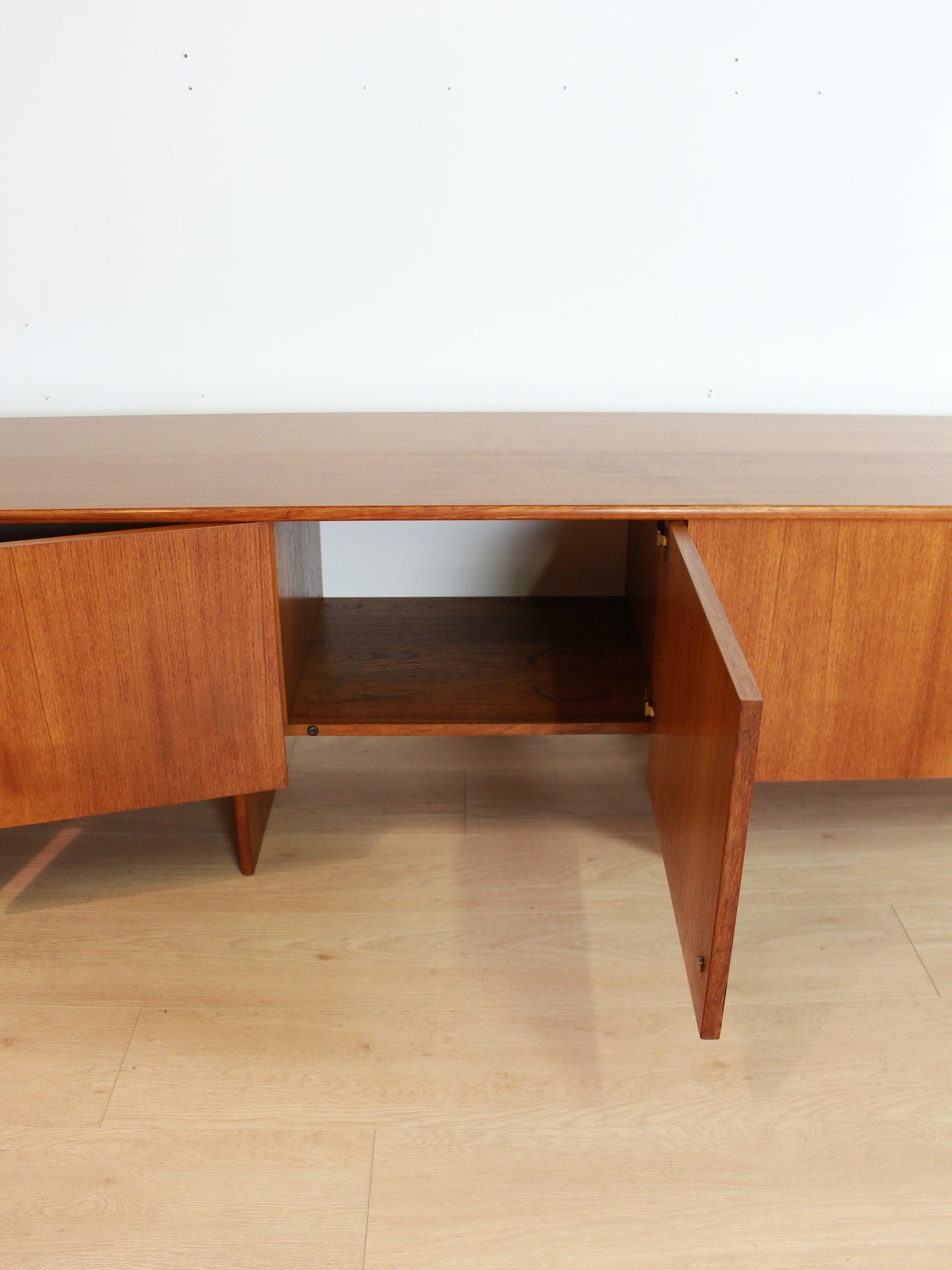 teak dressoir laag xxl