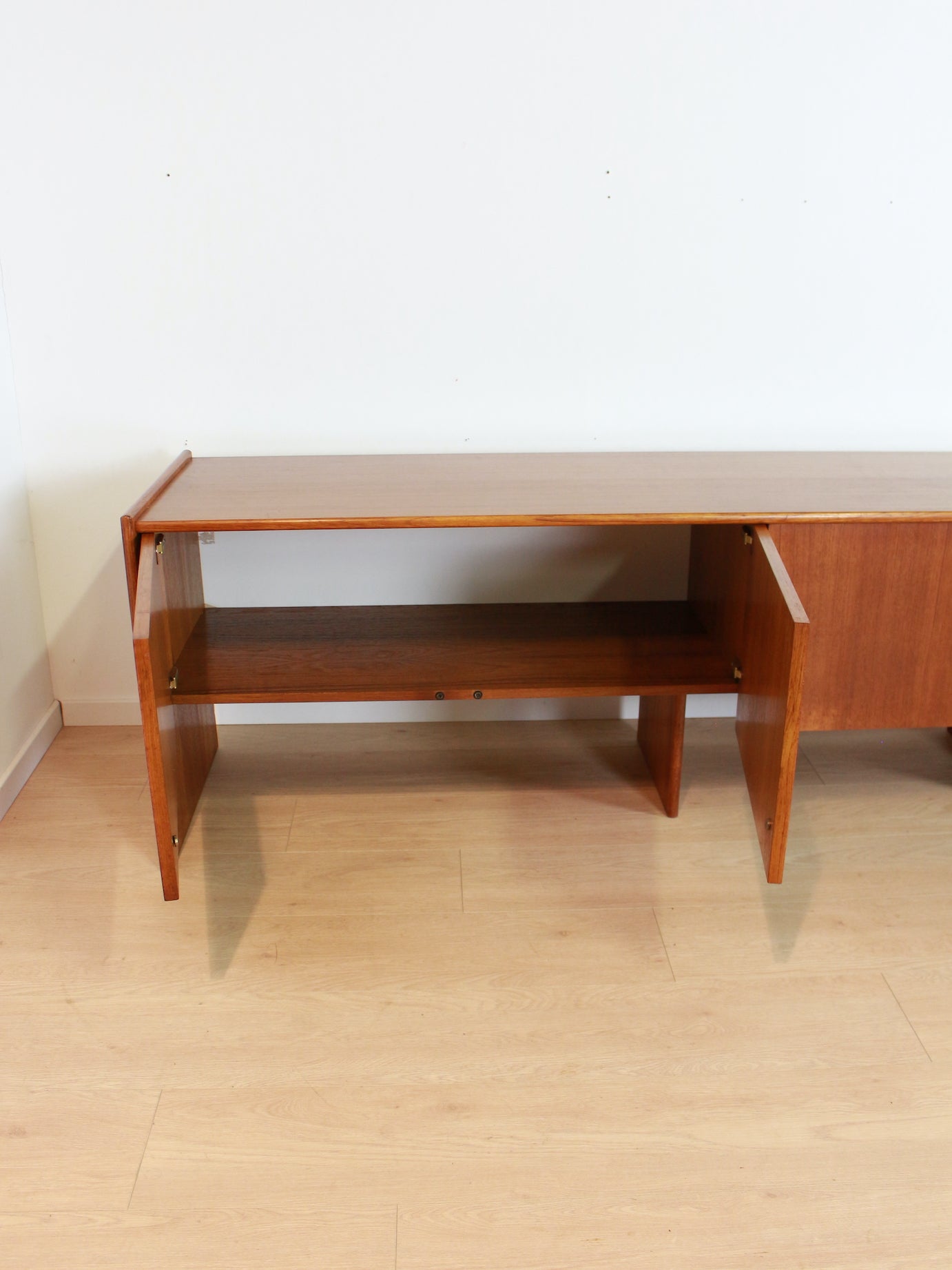 teak dressoir laag xxl