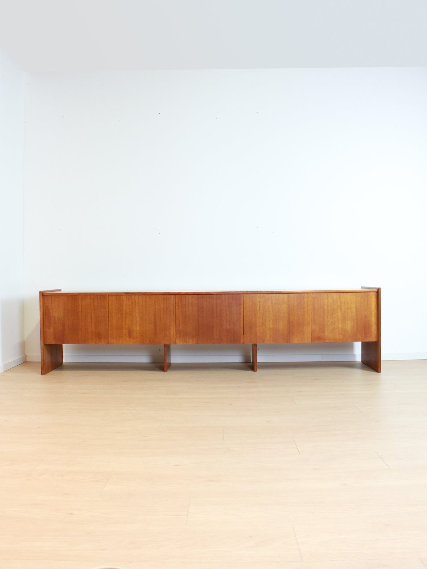 teak dressoir laag xxl