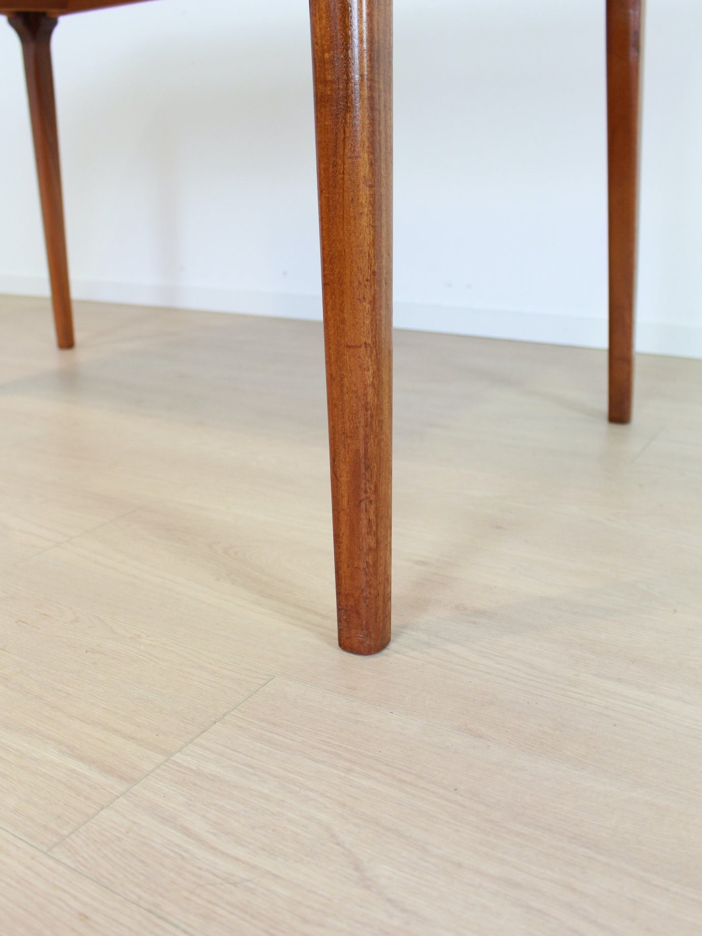 eettafel teak met schuifbladen