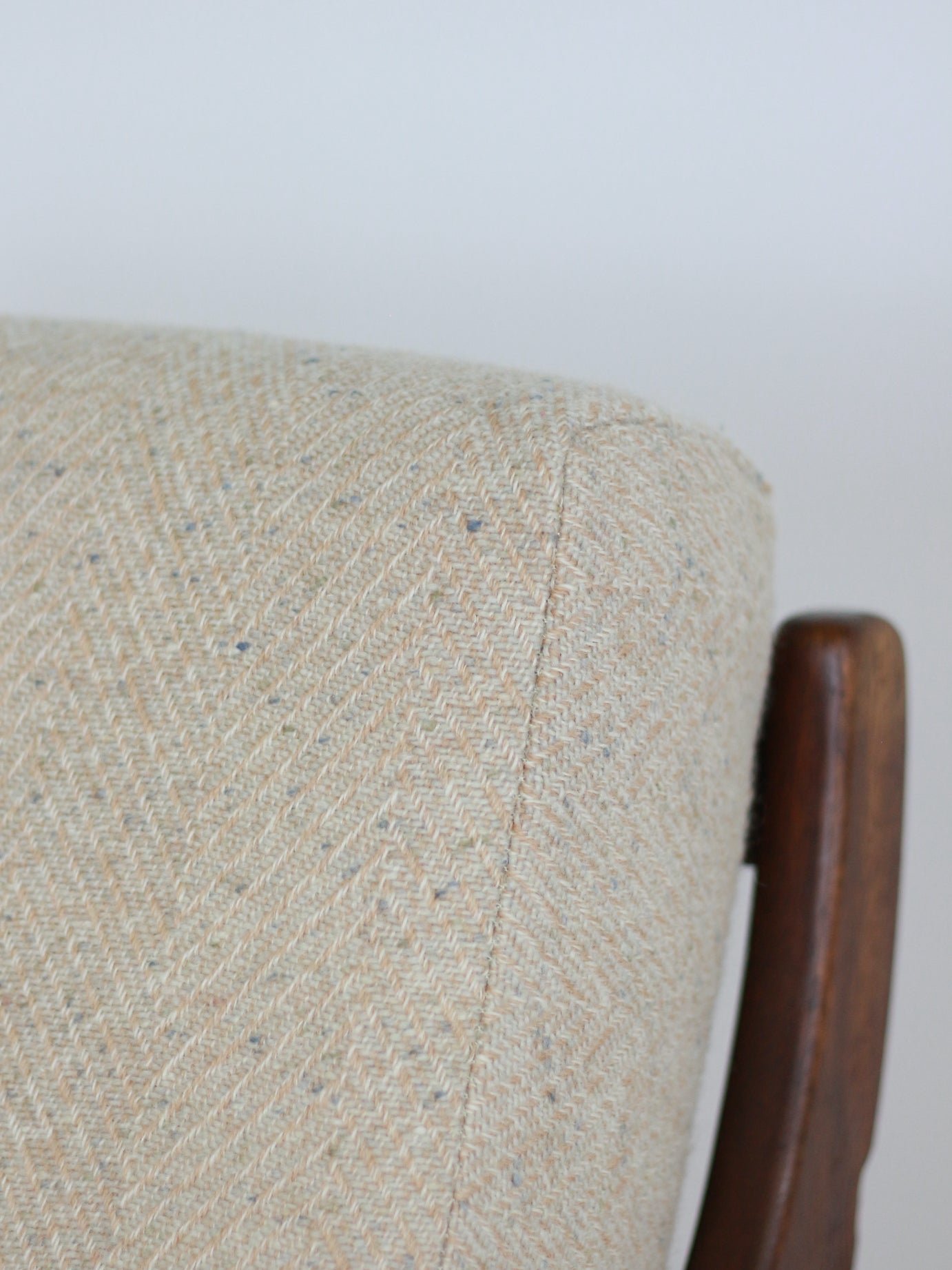 vintage fauteuil teak