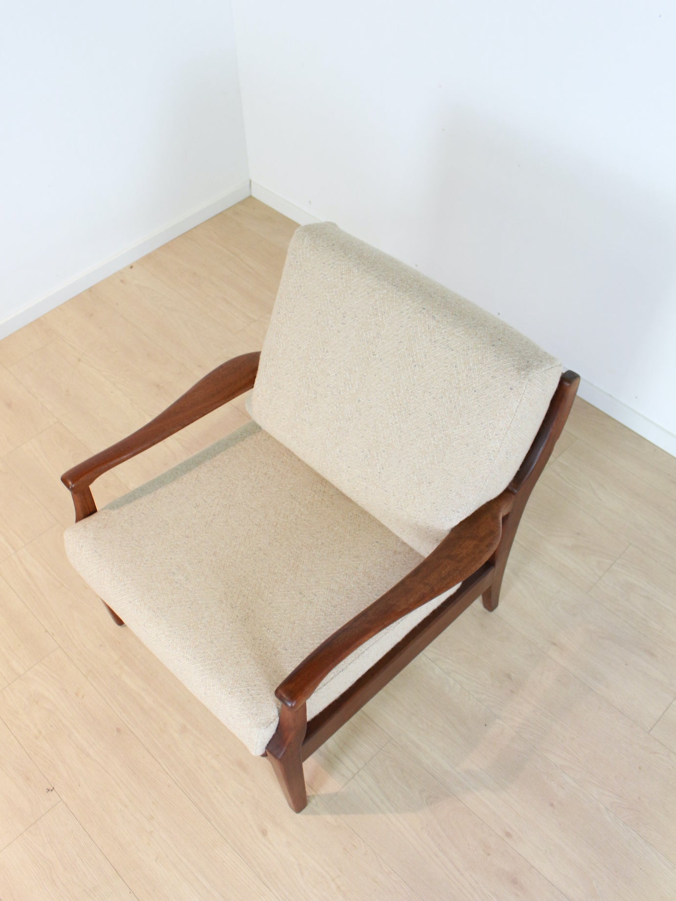 vintage fauteuil teak