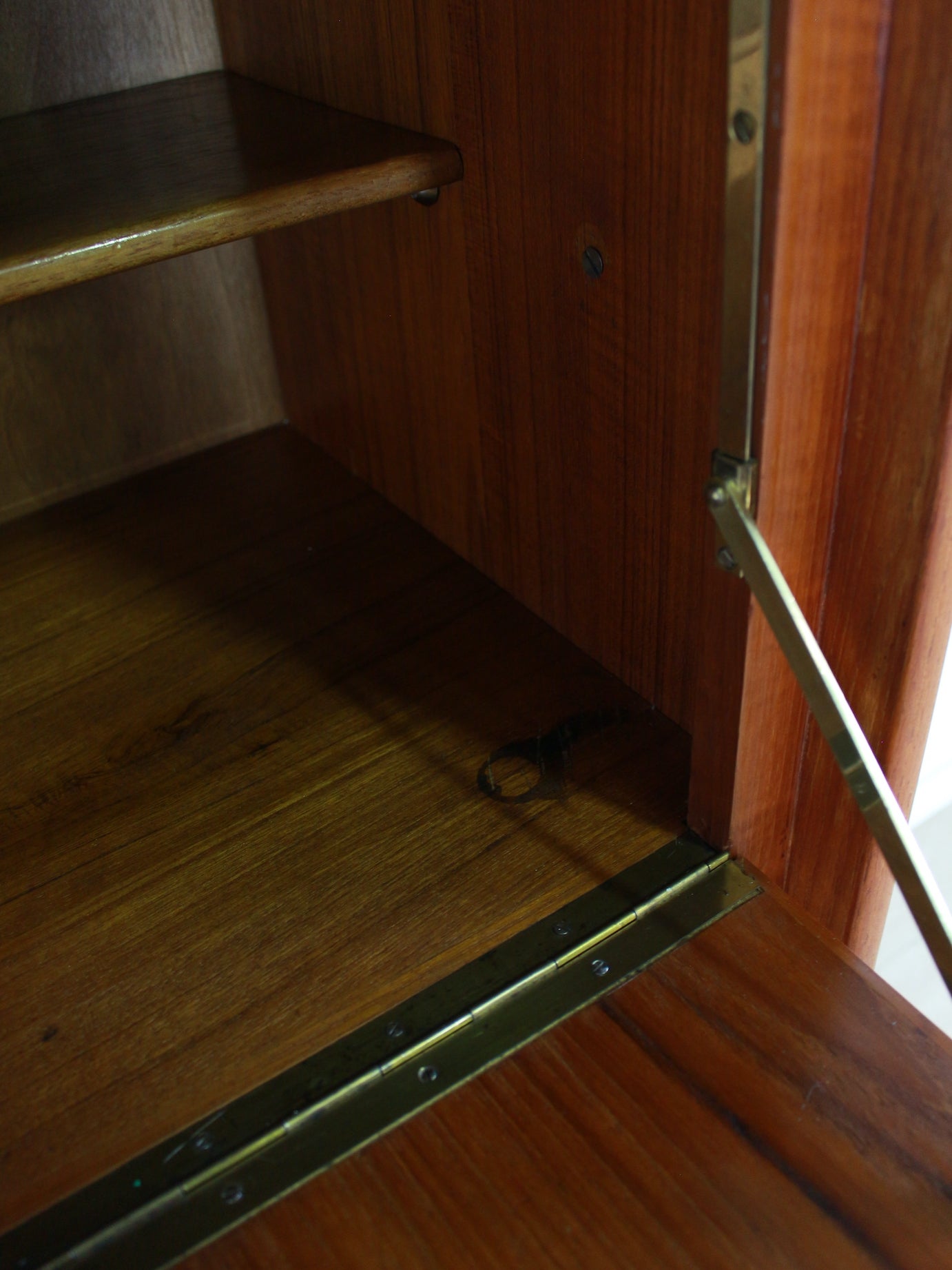 Vintage teak highboard