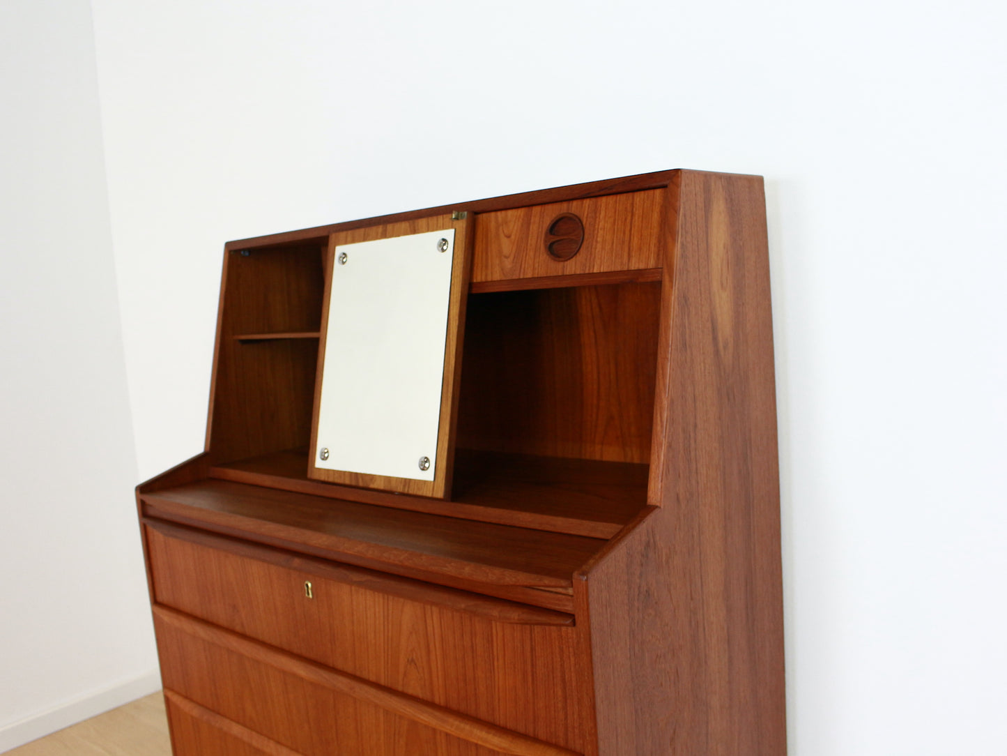 Vintage Deense kaptafel