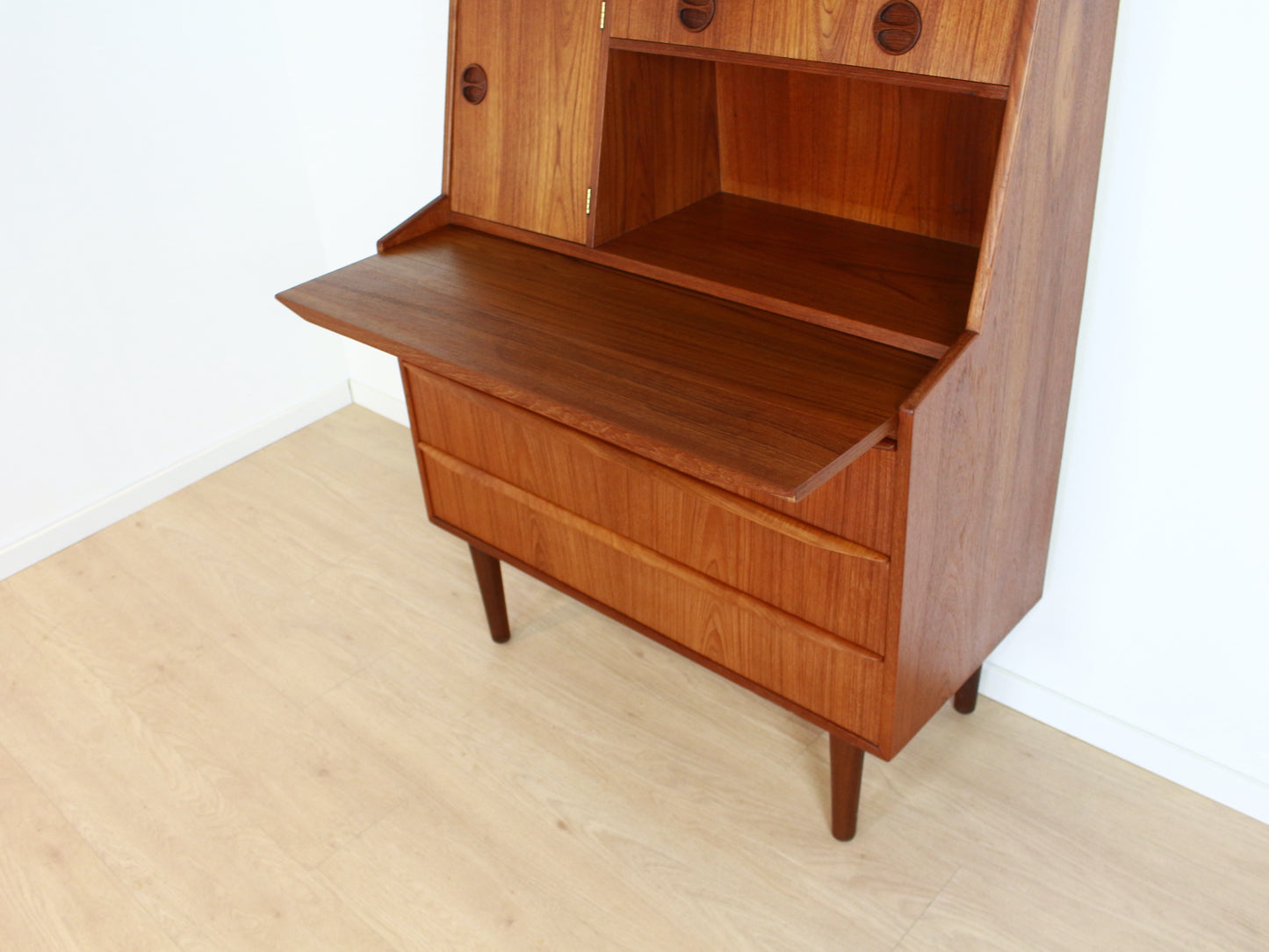 Vintage Deense kaptafel