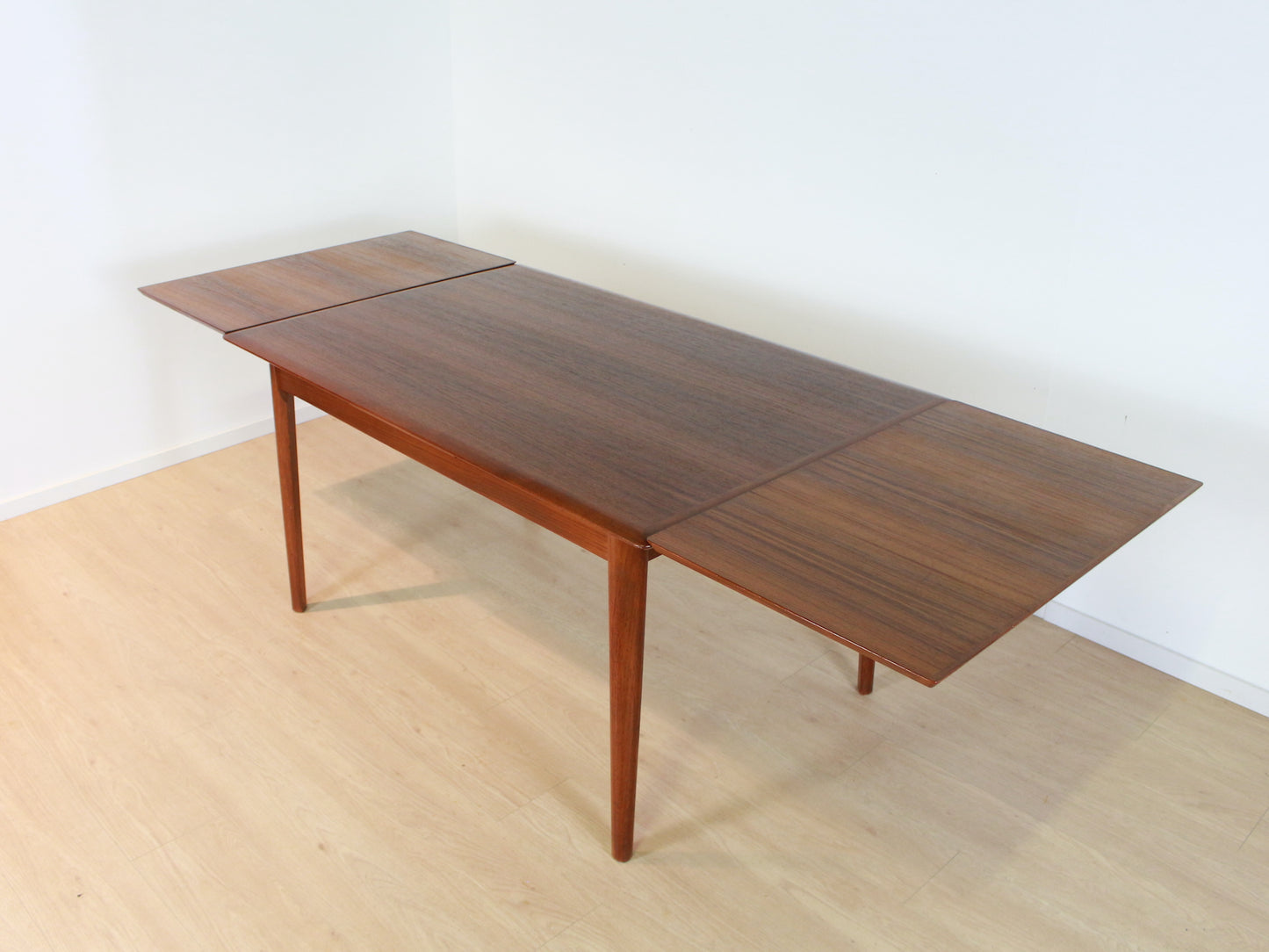 Vintage teak eettafel XL