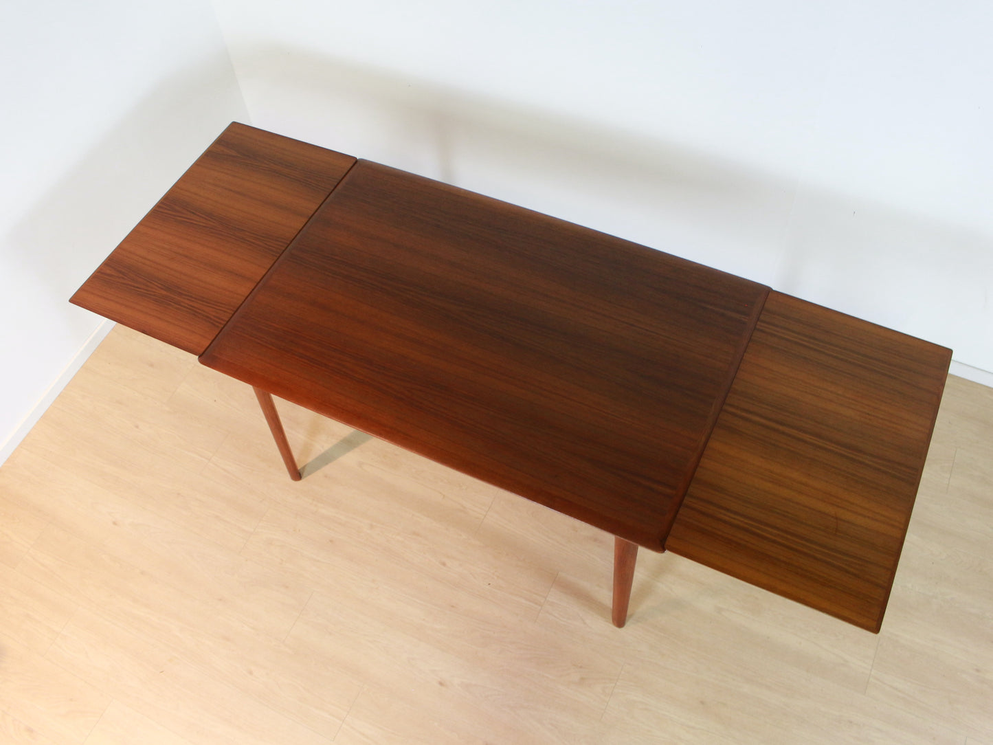 Vintage teak eettafel XL