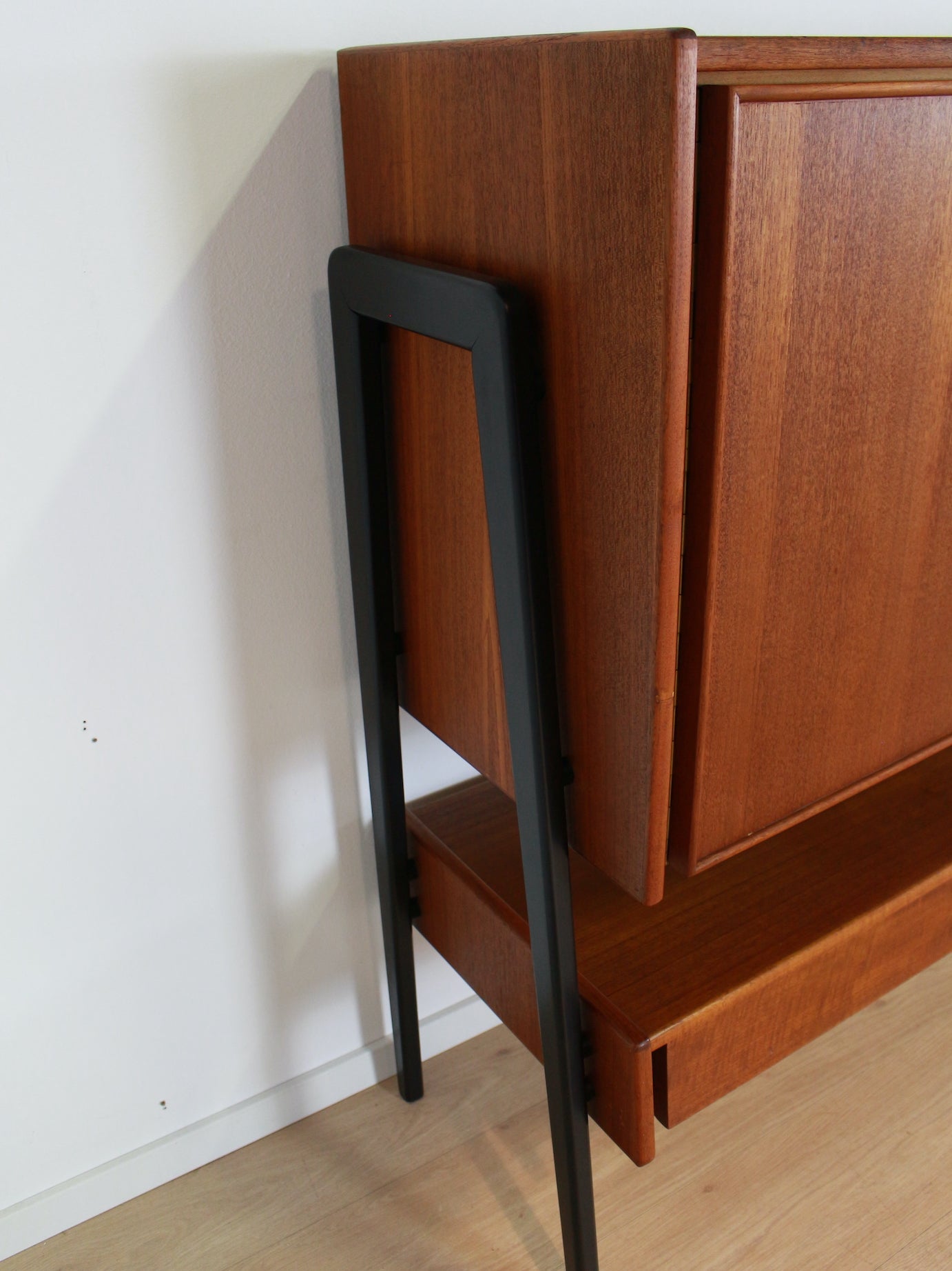 Vintage teak highboard