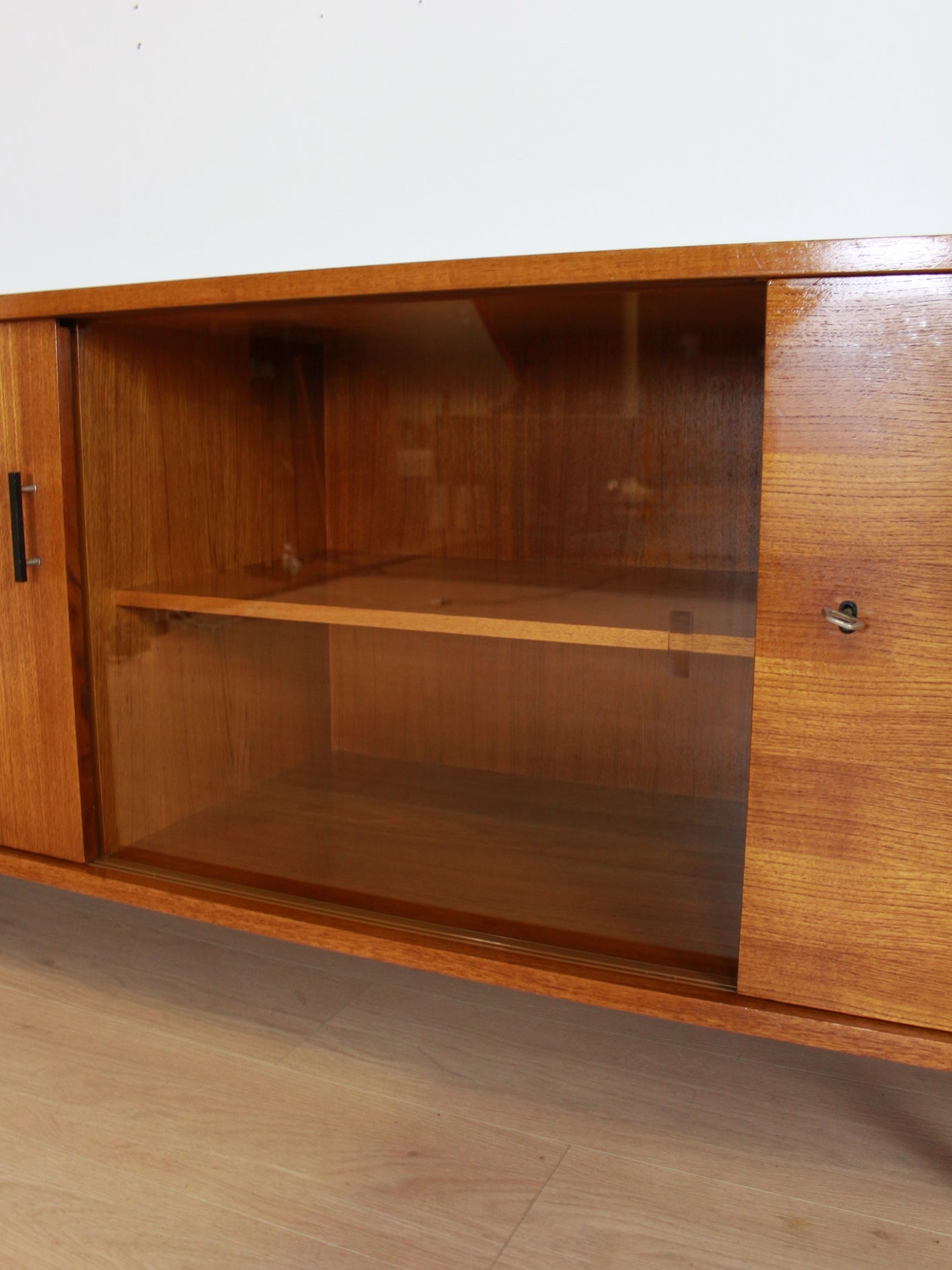 vintage teak sideboard