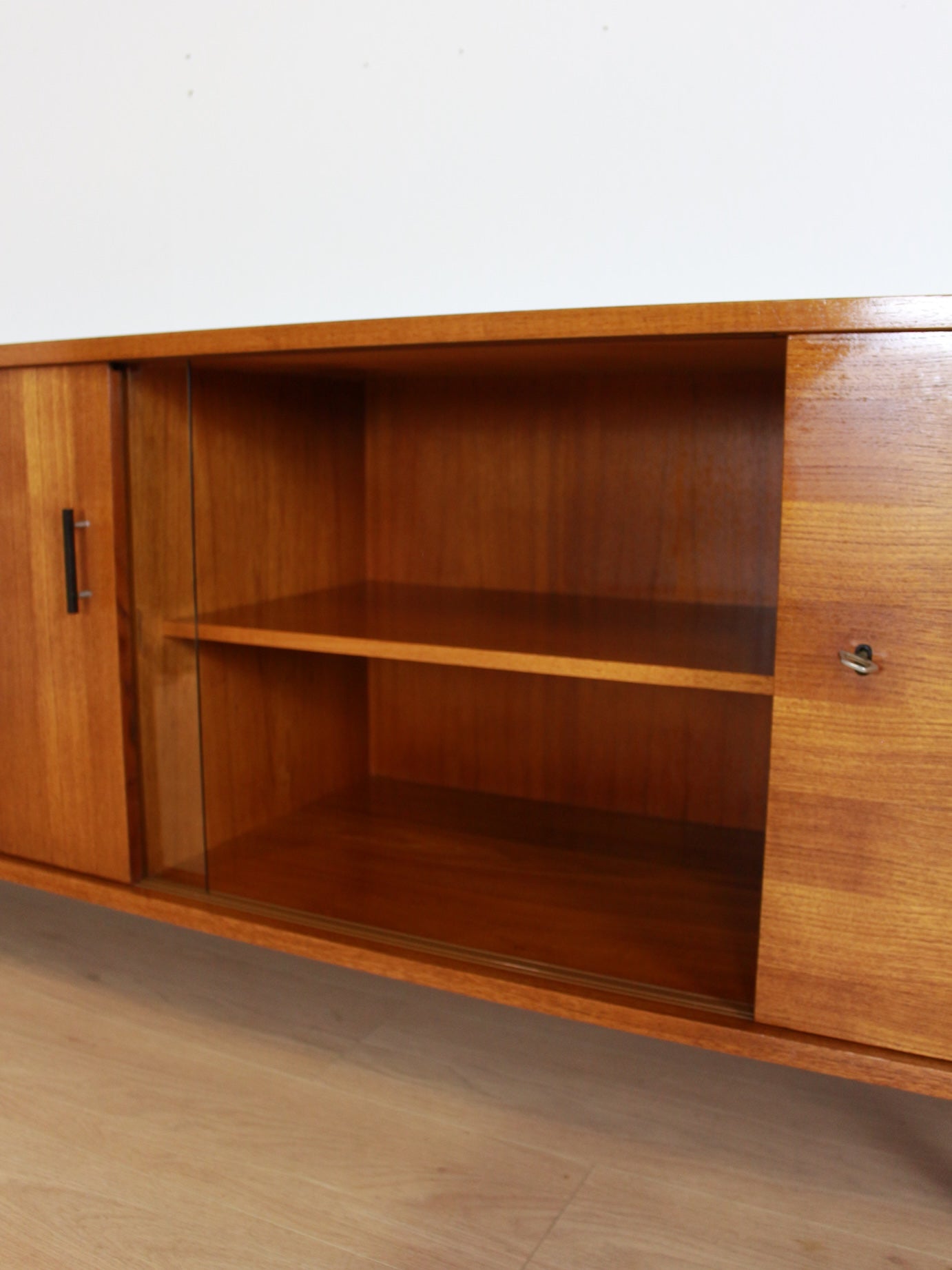 vintage teak sideboard