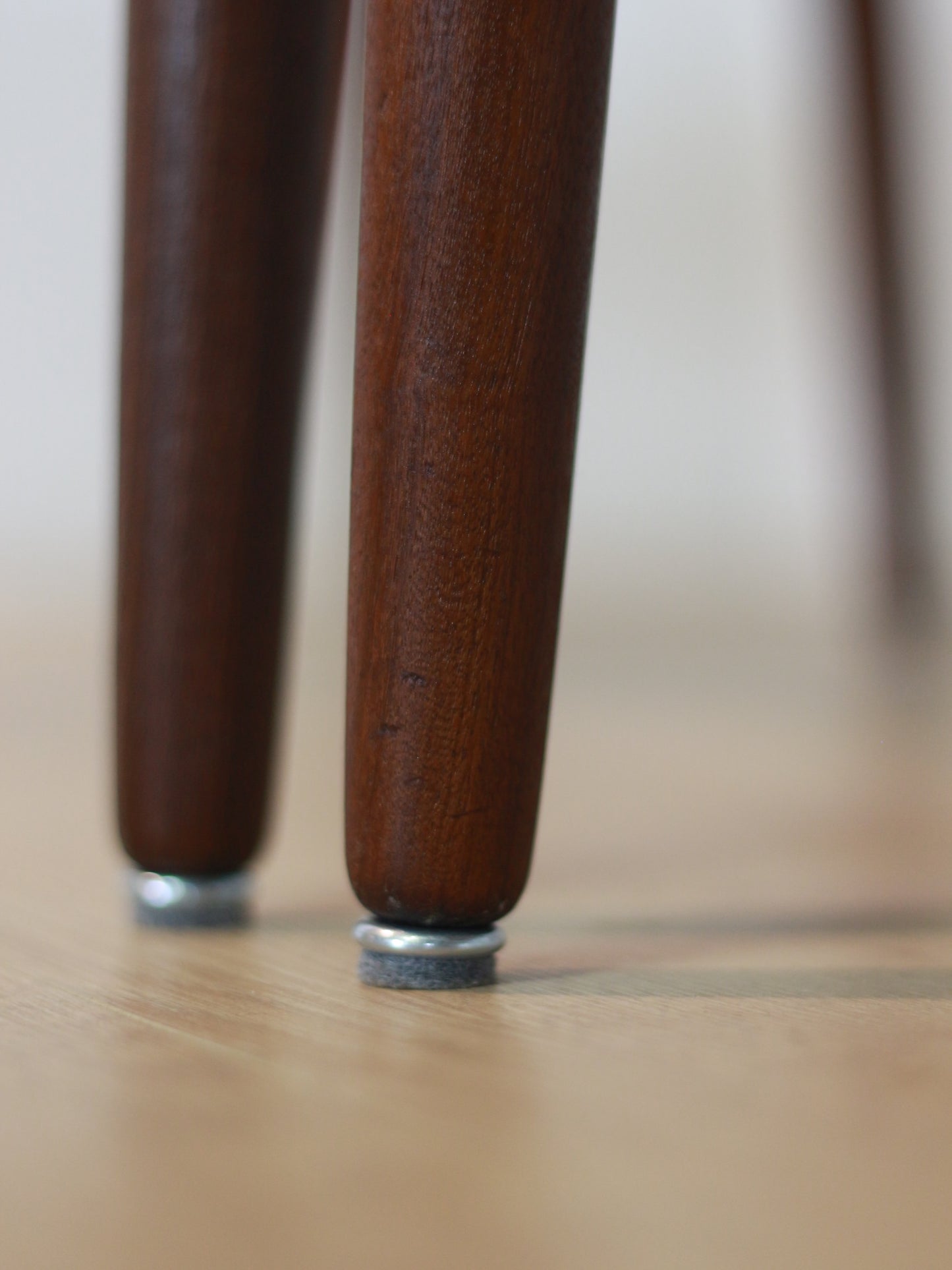 set 4 Fristho papercord eetkamerstoelen